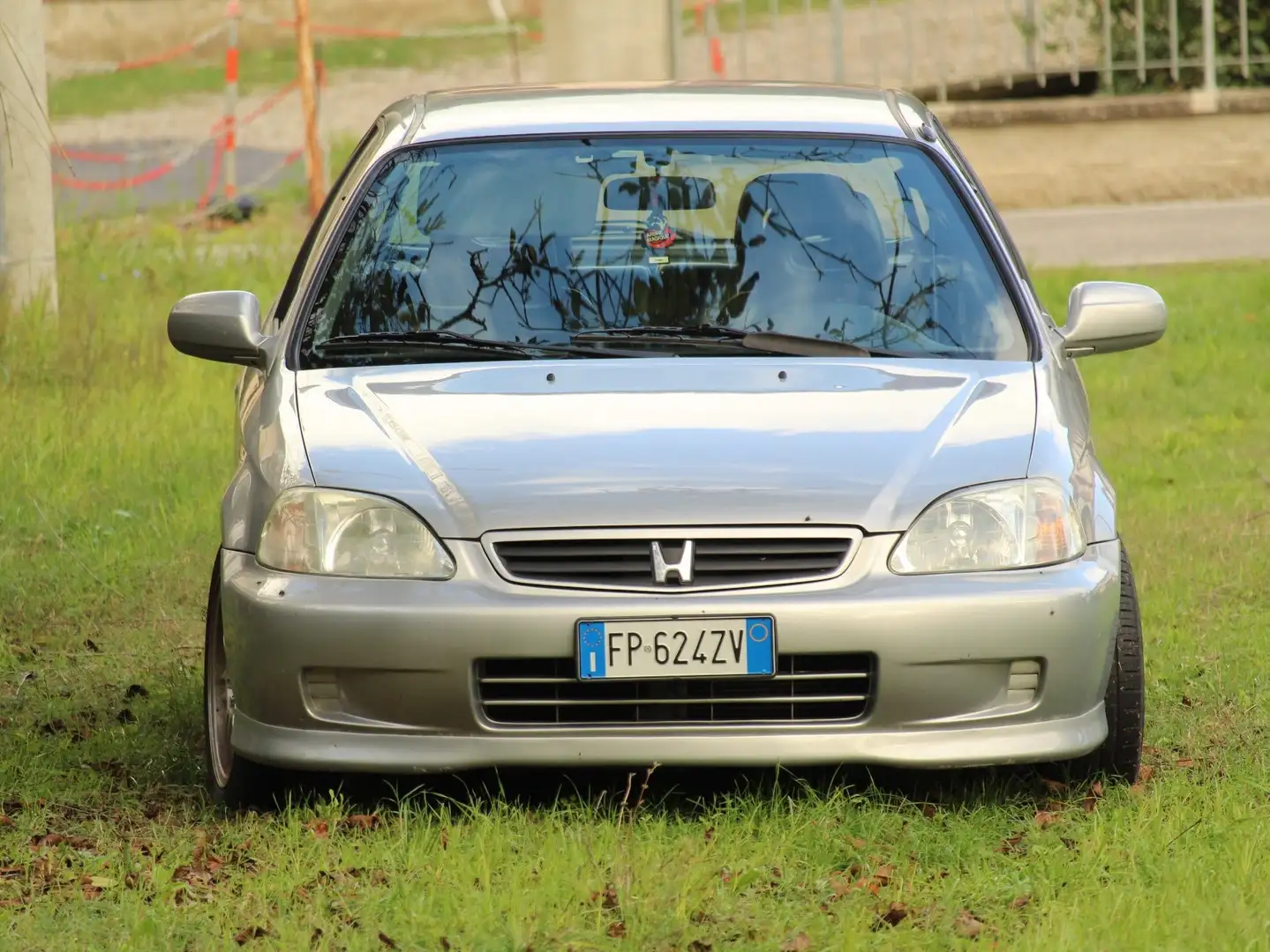 Honda Civic 3p 1.6 vti c/abs,airbag,CL,clima,TA cat. Gümüş rengi - 1