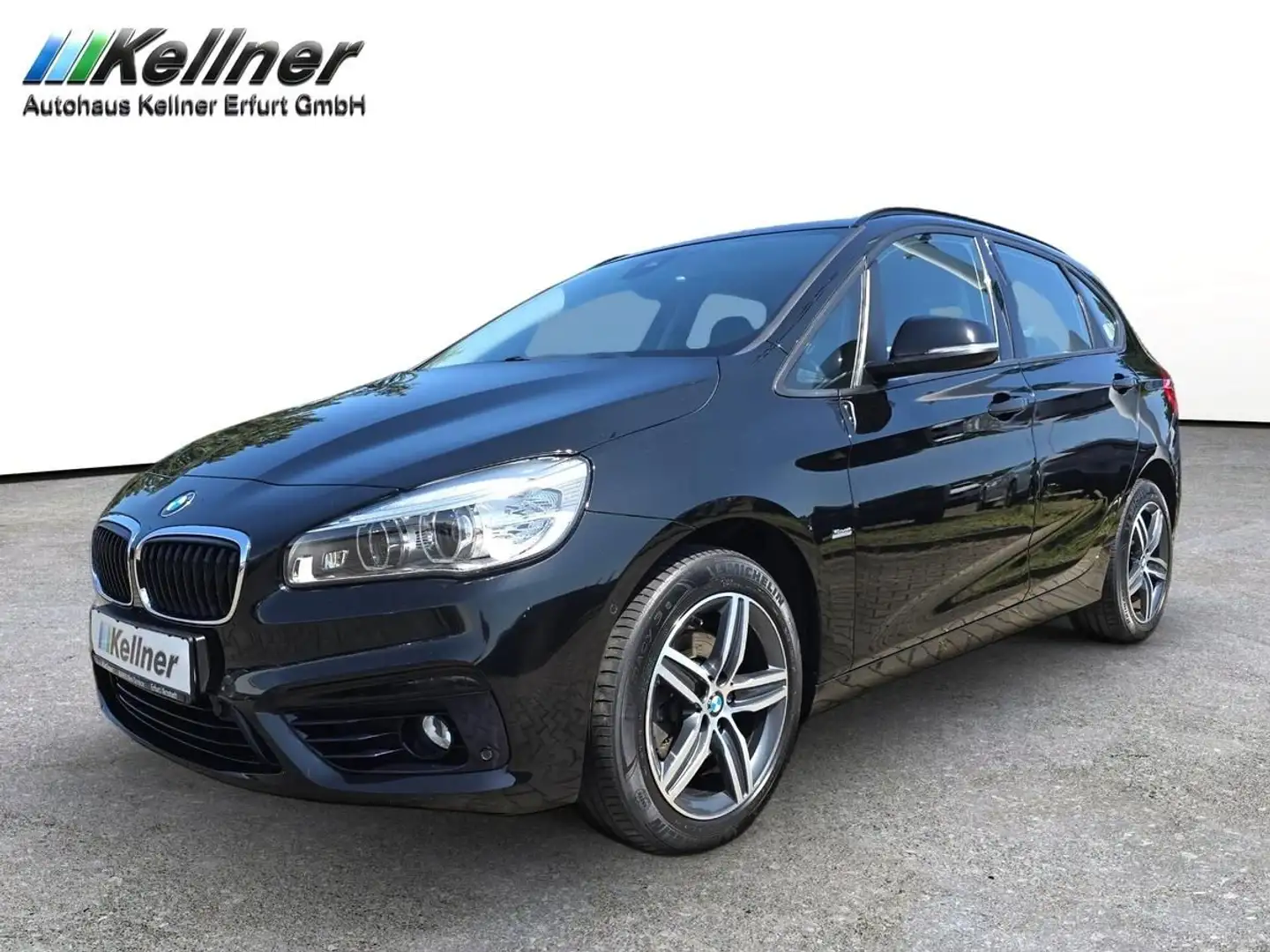 BMW 218 i Aut. Sport-Line+Parkassist+ Schwarz - 1
