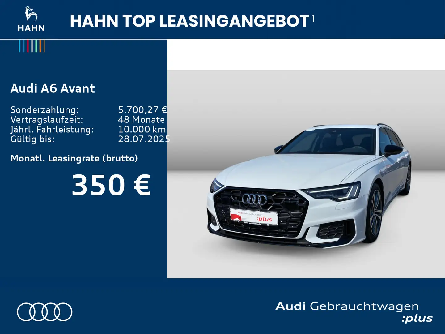 Audi A6 35TDI S-Line S-Trc Virtual B&O Matrix Weiß - 2