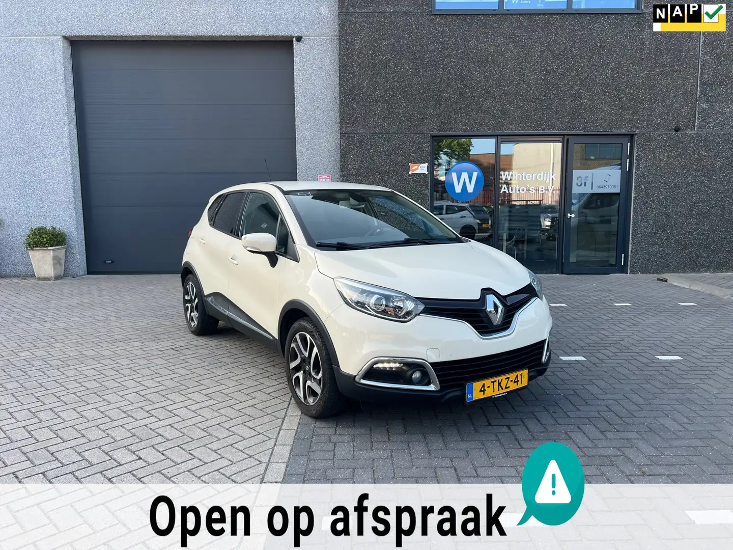 Renault Captur 0.9 TCe Dynamique Airco, Cruise, Navigatie, Trekha Beige - 1