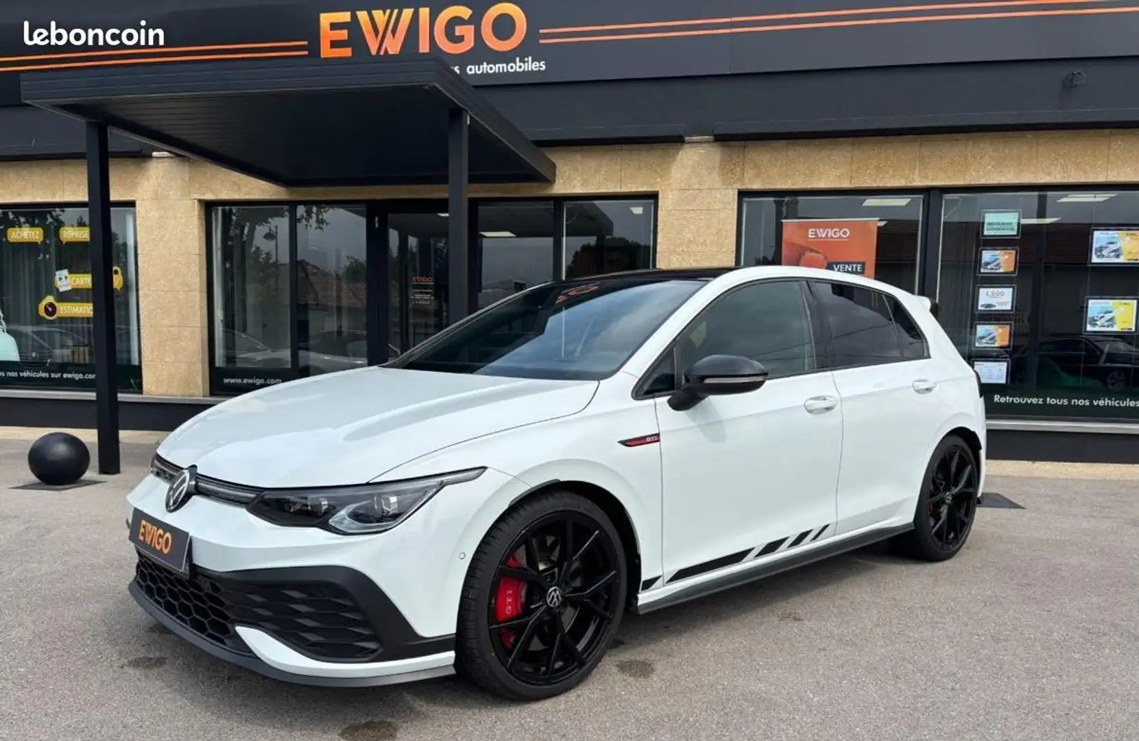Volkswagen Golf VIII 2.0 TSI 300CH GTI CLUBSPORT DSG7 Blanc - 1