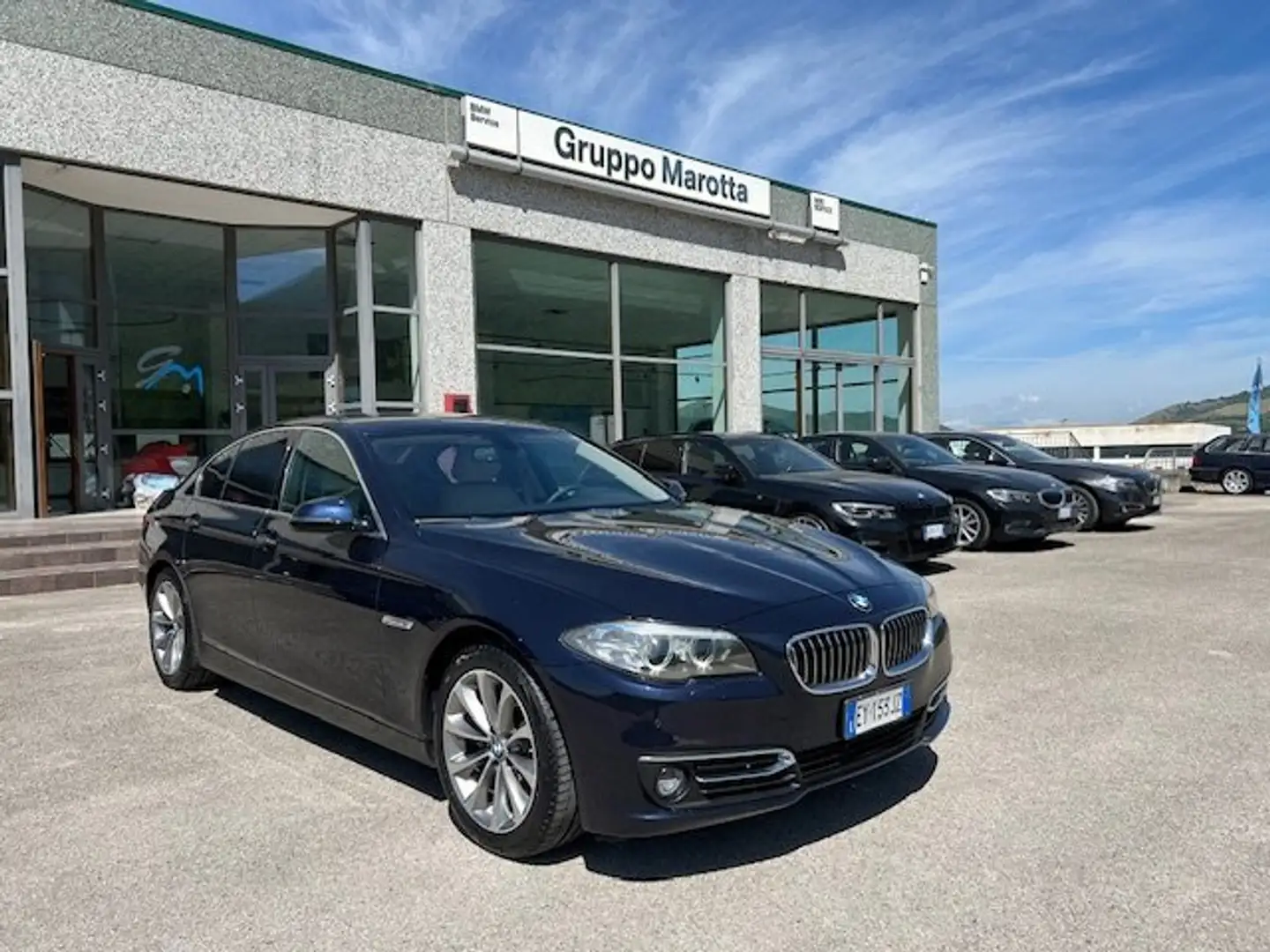 BMW 520 520d xdrive Luxury 190cv Bleu - 1
