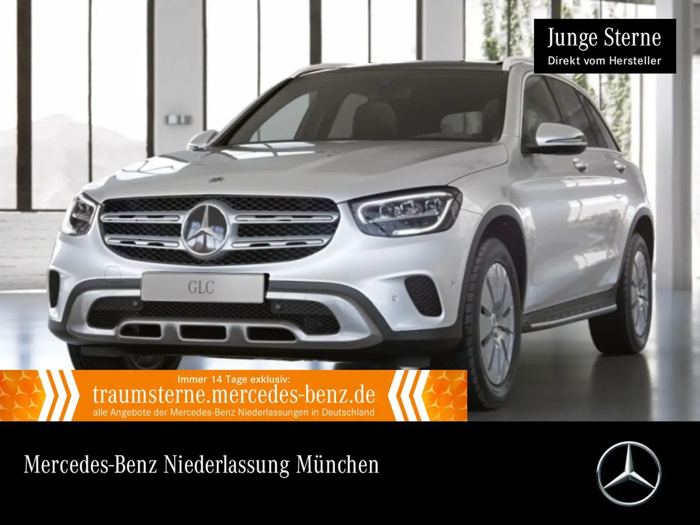 Mercedes-Benz GLC 300 de 4M PANO+LED+KAMERA+KEYLESS+9G Weiß - 1