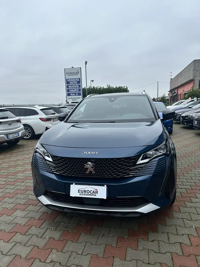 Peugeot 3008 1.2 puretech t GT Pack s&s 130cv eat8 Blu/Azzurro - 2