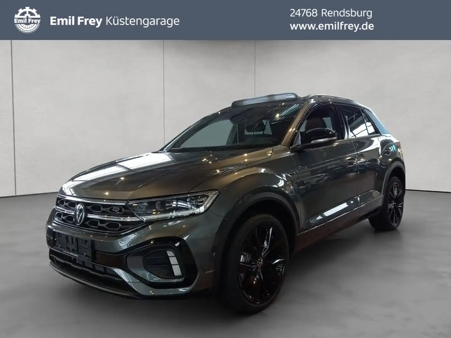 Volkswagen T-Roc R-Line 1,5 TSI (150 PS) 7-Gang-Doppelkuppl Grijs - 1