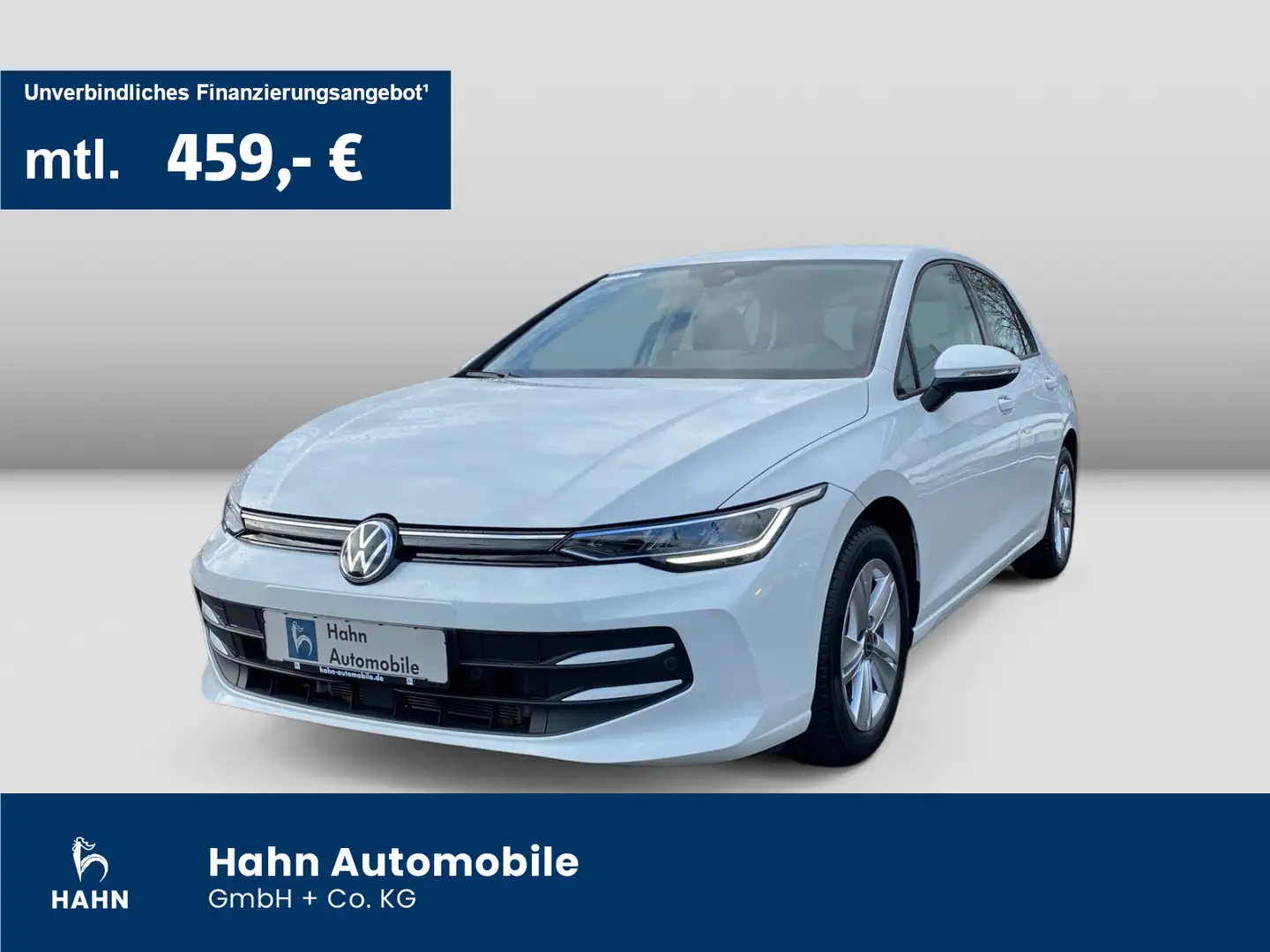 Volkswagen Golf 1.5TSI Life AHK Navi ACC PDC Climatr Sitzh Weiß - 1