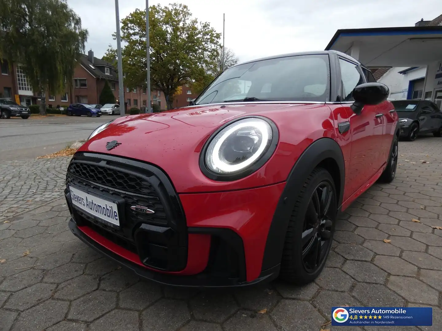 MINI Cooper John Works Trim Navi LED Kamera Rot - 1