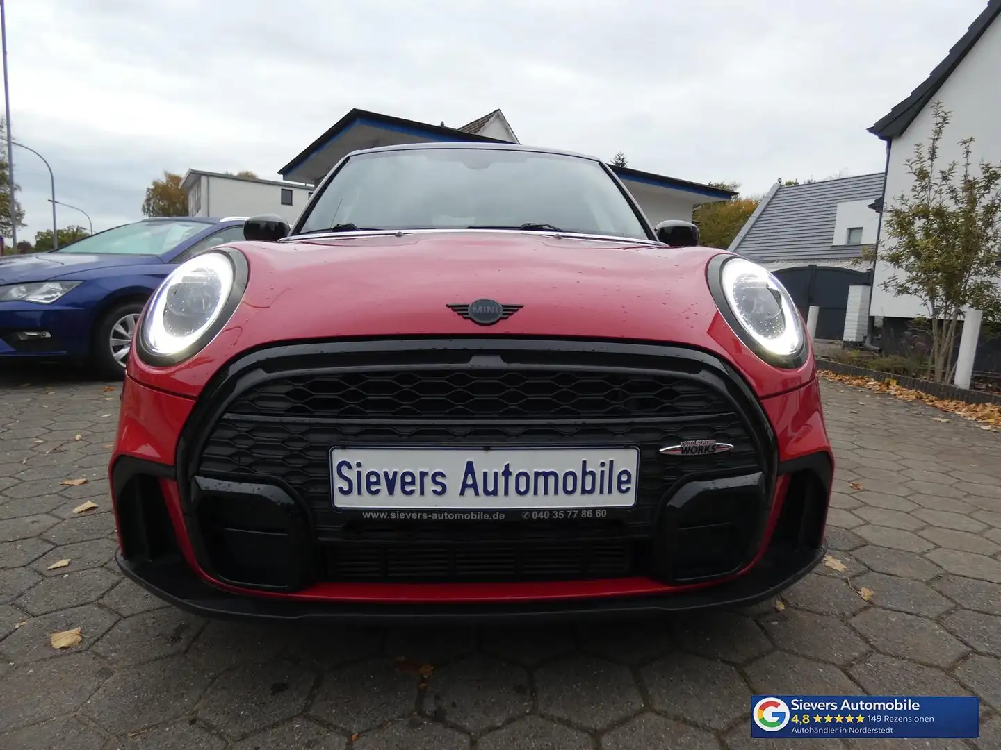 MINI Cooper John Works Trim Navi LED Kamera Rot - 2