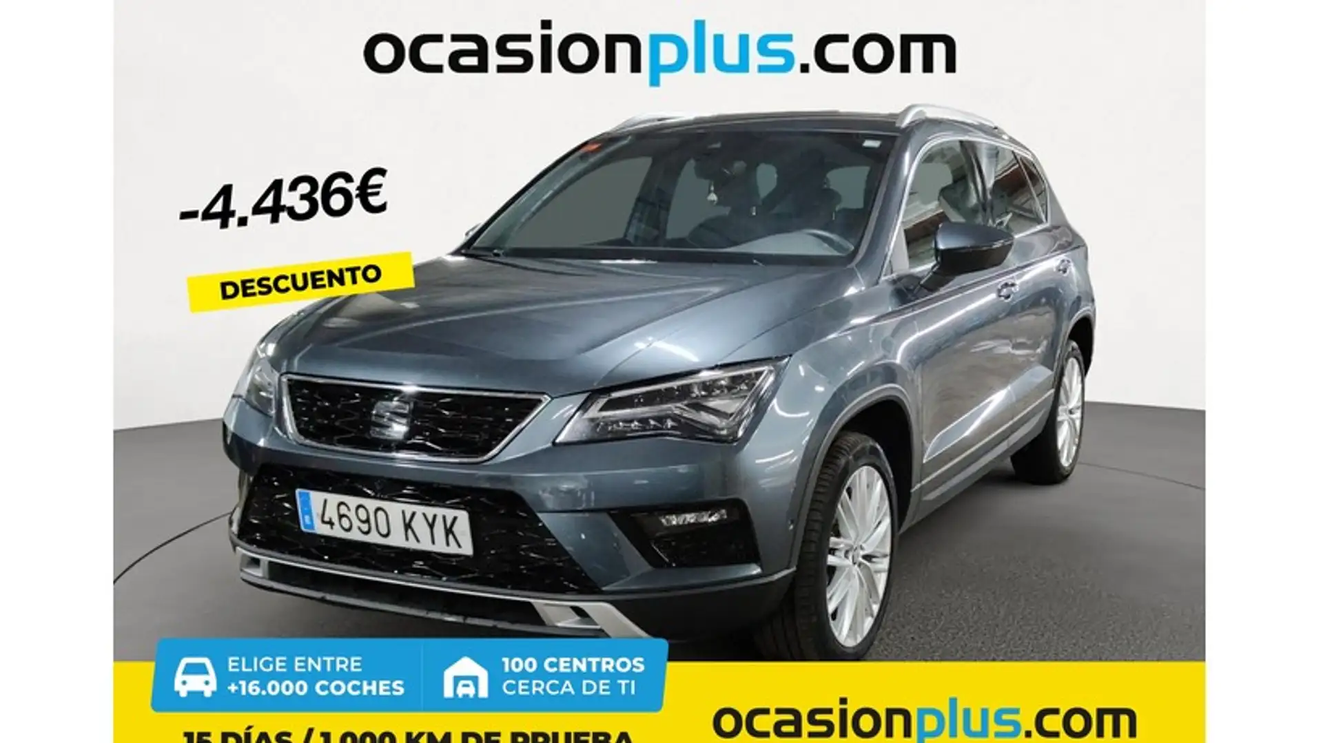 SEAT Ateca 1.6TDI CR S&S Ecomotive Xcellence Gris - 1