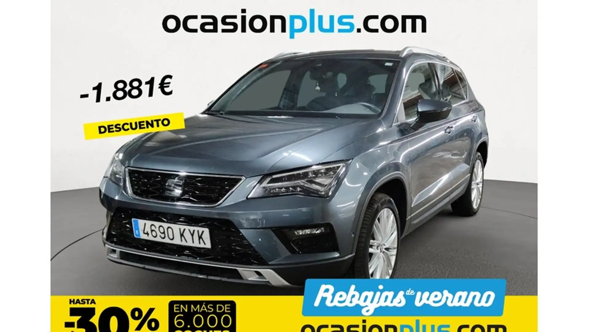 SEAT Ateca 1.6TDI CR S&S Ecomotive Xcellence Grigio - 1