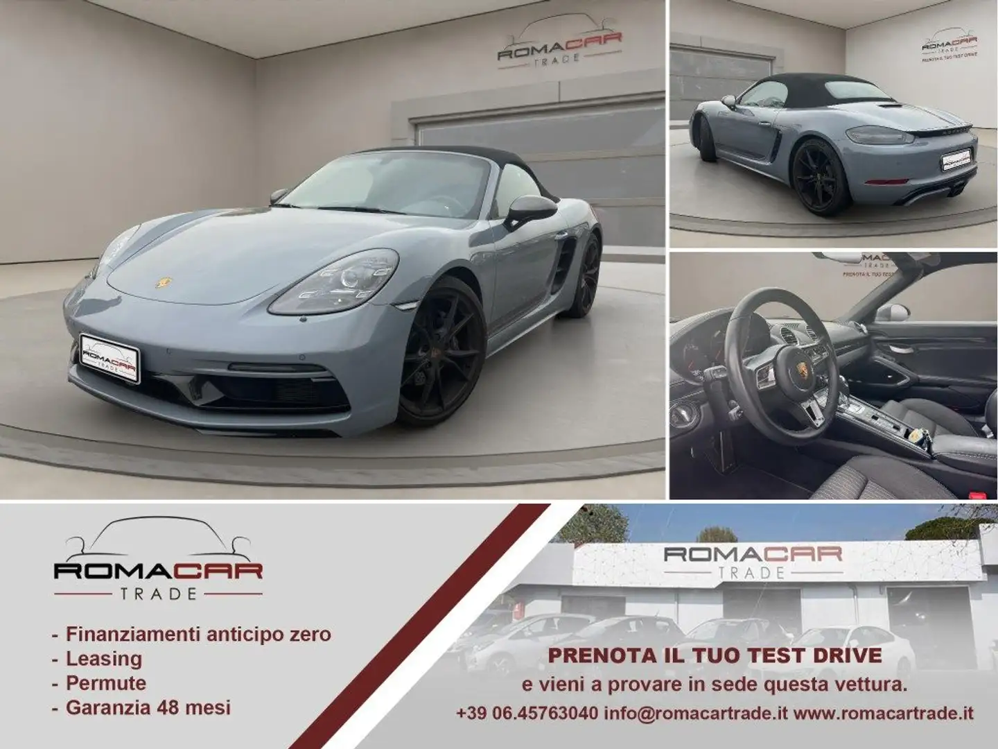 Porsche Boxster 2.0 Grigio - 1