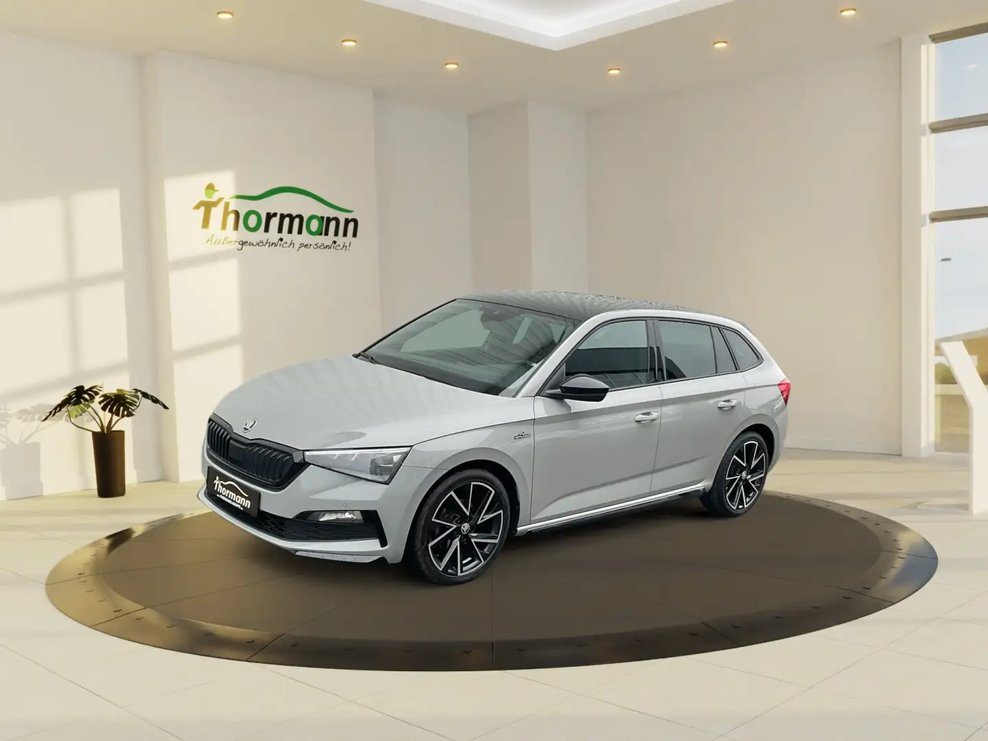Skoda Scala Monte Carlo 1.0 TSI DSG ACC Pano LED Gris - 2