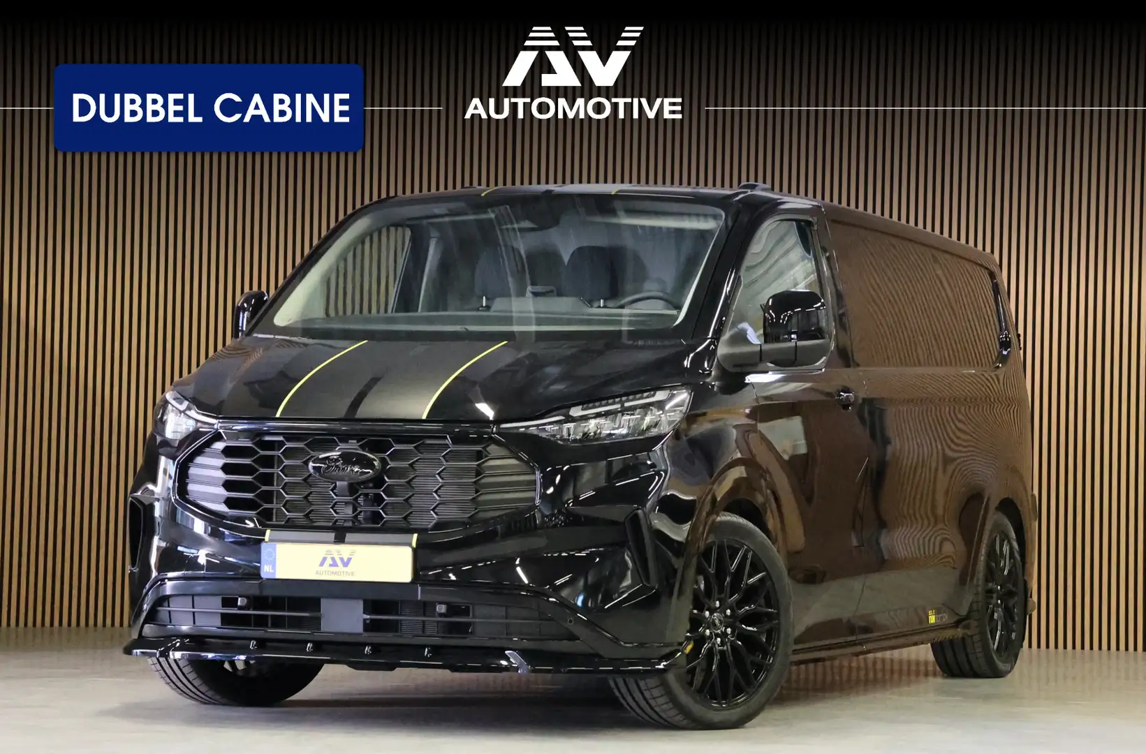 Ford Transit Custom 320 2.0 TDCI L2H1 DC Limited 170 PK | BPM VRIJ | A Schwarz - 1