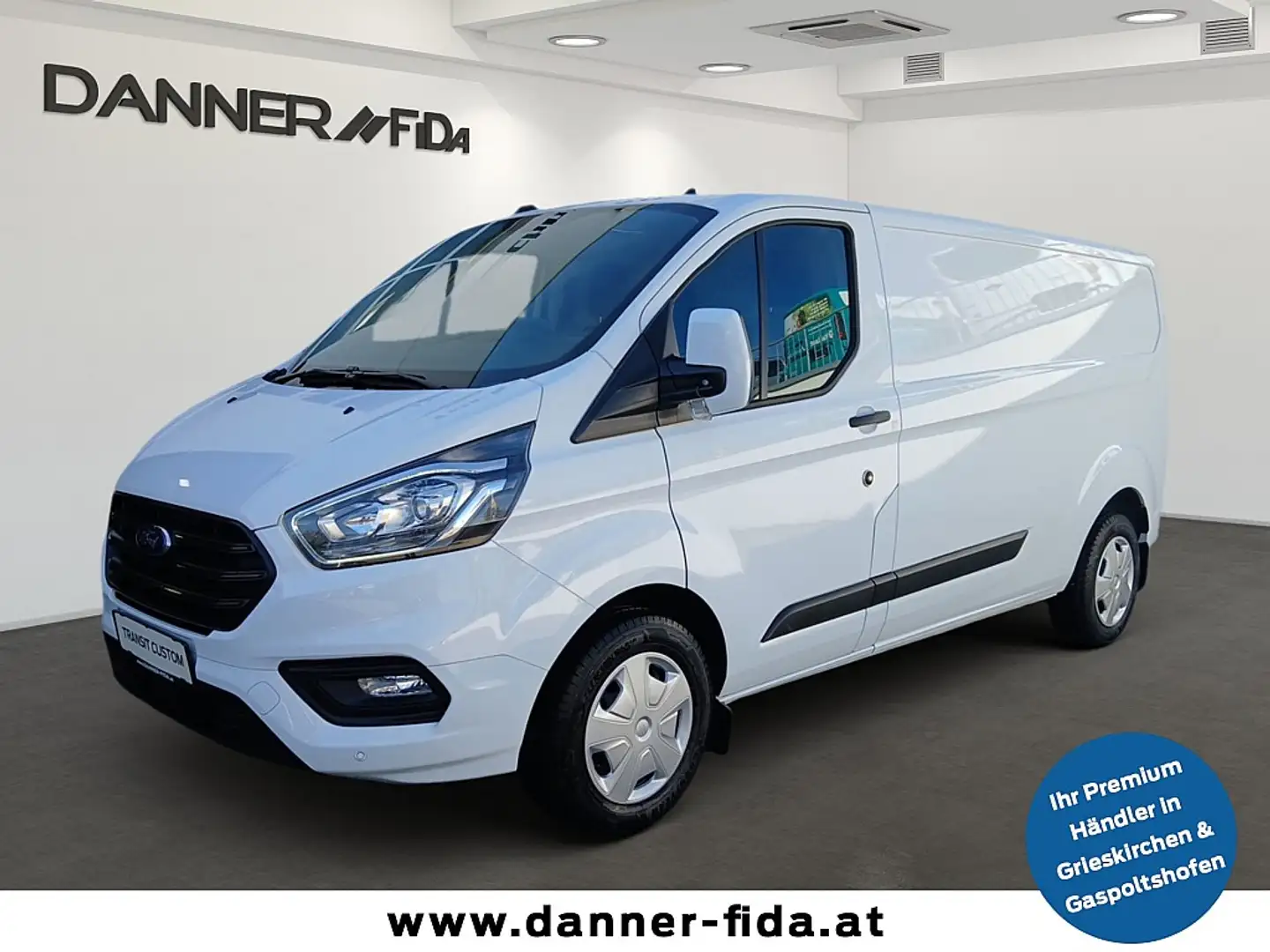 Ford Transit Custom Kasten 130PS Diesel/ 2,0l EcoBlue L2H1 340 Tren... Weiß - 1