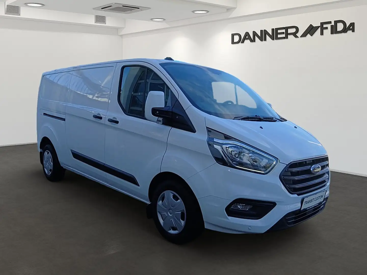 Ford Transit Custom Kasten 130PS Diesel/ 2,0l EcoBlue L2H1 340 Tren... Weiß - 2