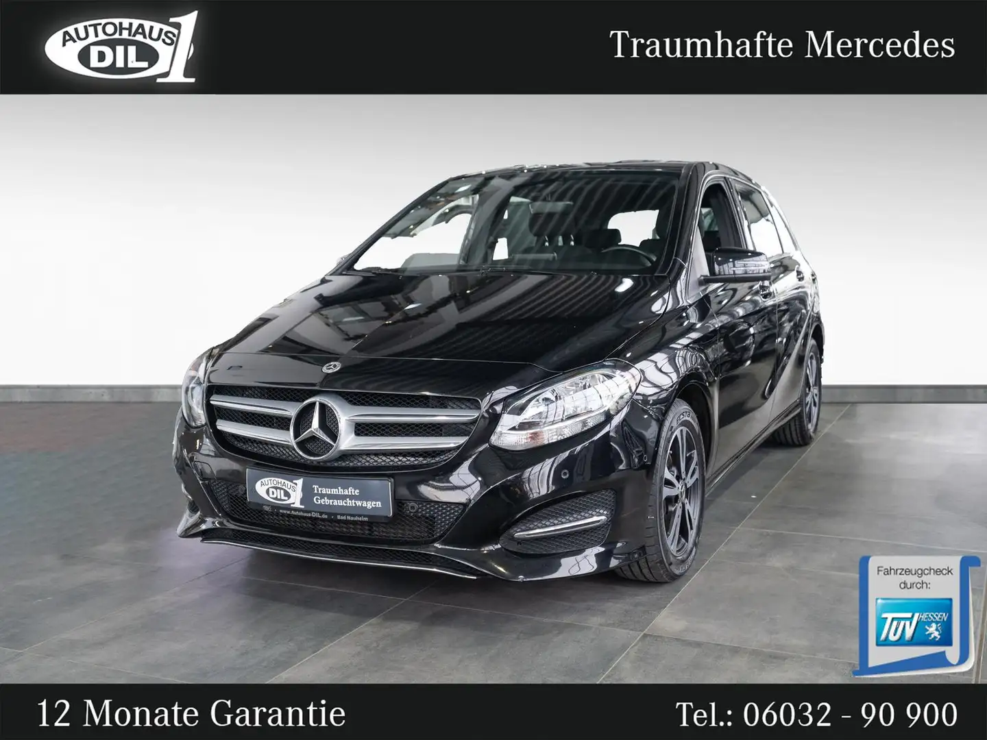 Mercedes-Benz B 180 7G-DCT *PDC*NAVI*SHZ*SCHECKHEFT* Noir - 2
