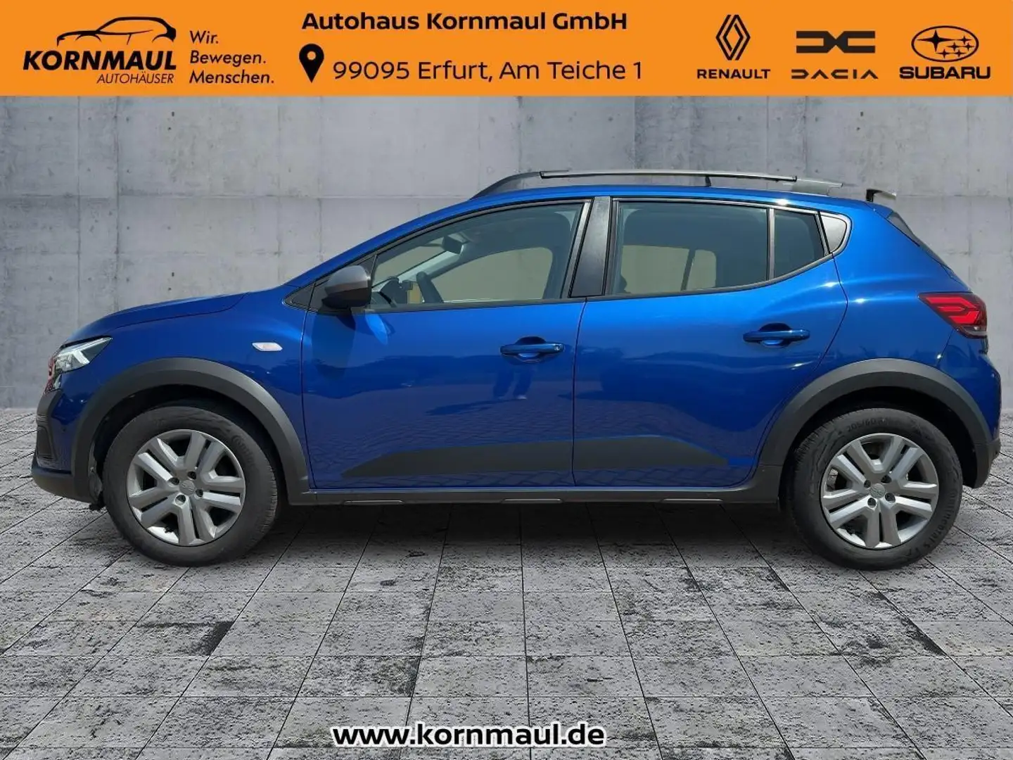 Dacia Sandero Stepway Expression TCe 100 PS ECO-G Winterpaket Kl Blau - 2