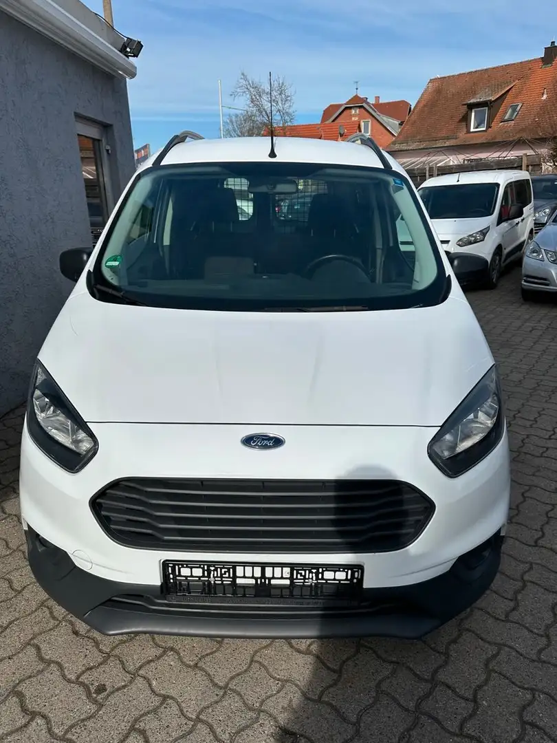 Ford Transit Courier Trend 1 HAND/KLIMA/EURO6 Blanc - 2