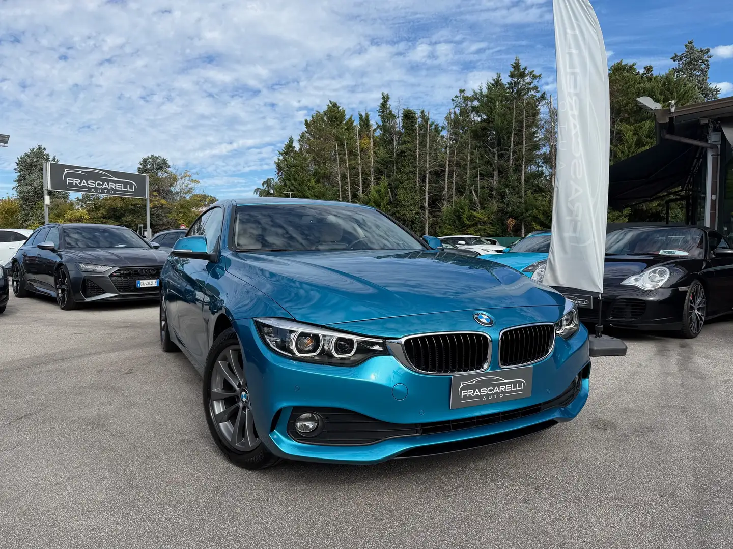 BMW 420 420d Gran Coupe 190cv auto/navi/led/cruise Blu/Azzurro - 1