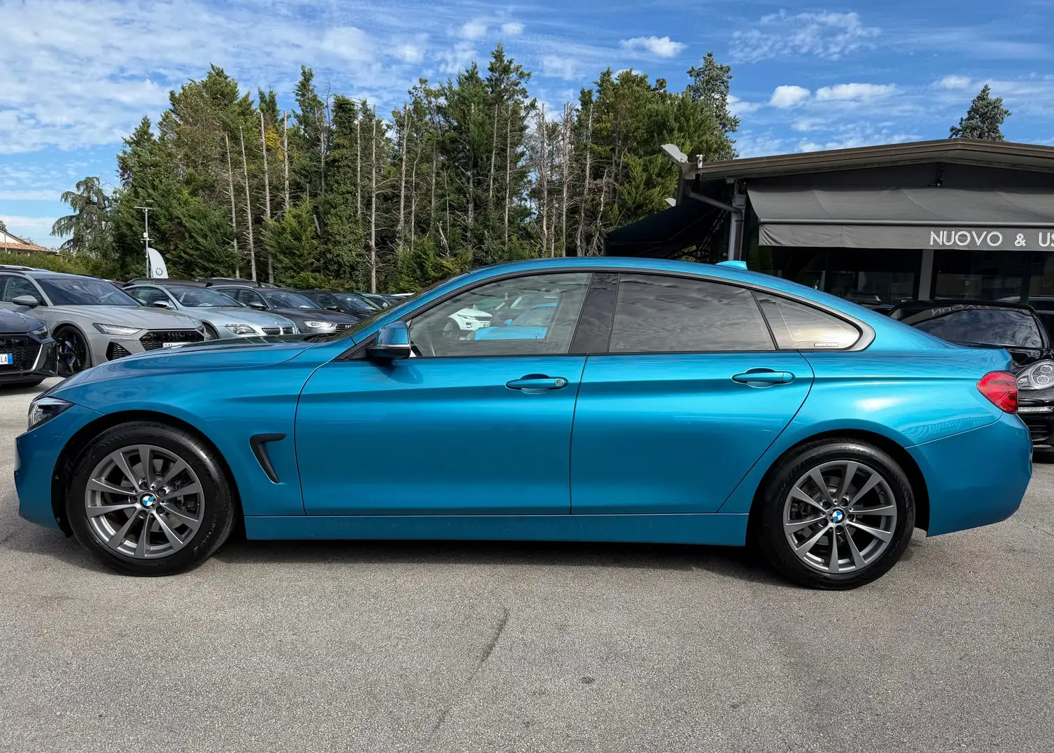 BMW 420 420d Gran Coupe 190cv auto/navi/led/cruise Blu/Azzurro - 2