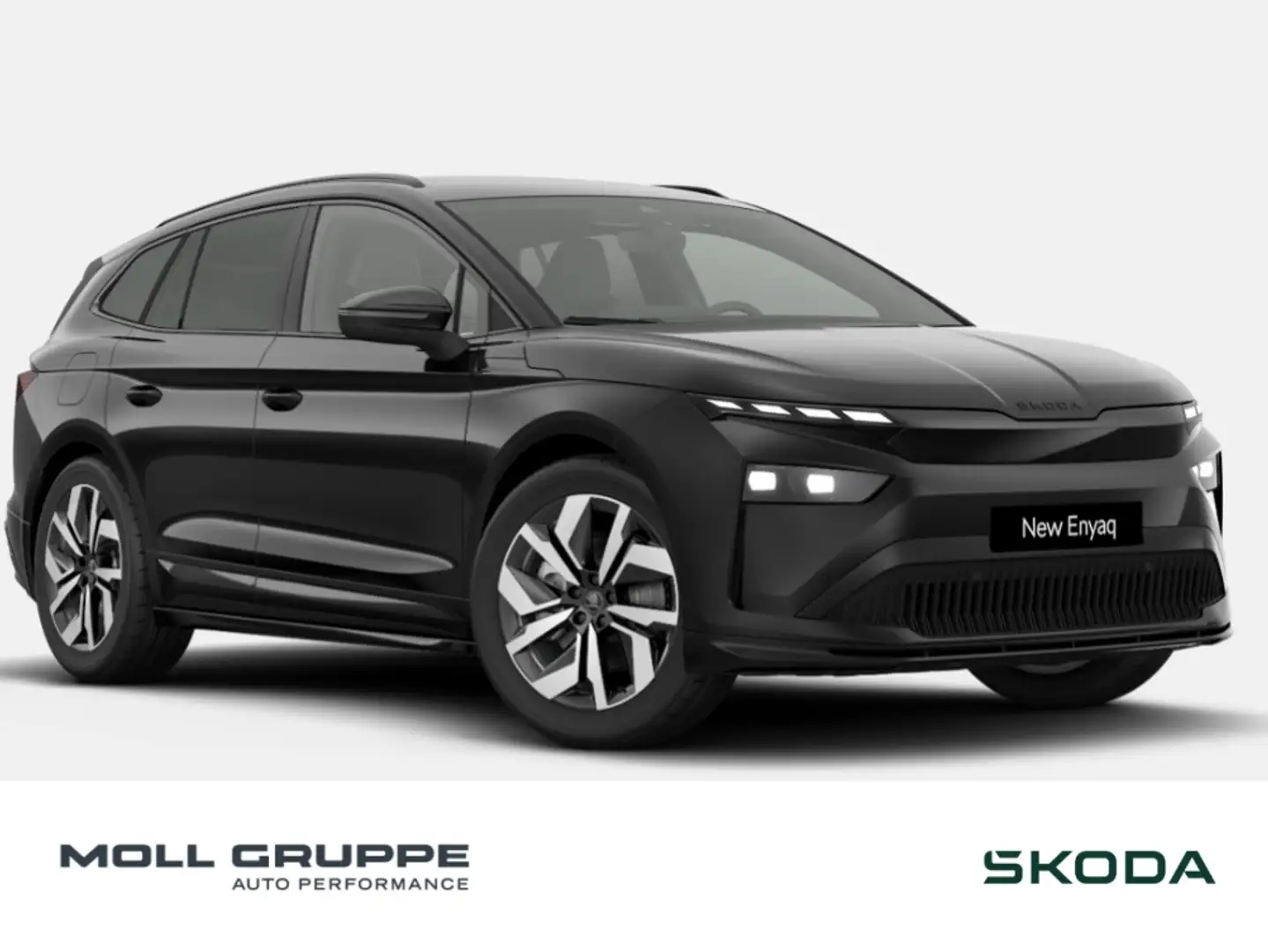 Skoda Enyaq 85 Sportline 360 ACC AHK AKUSTIKGLAS AUT Schwarz - 1