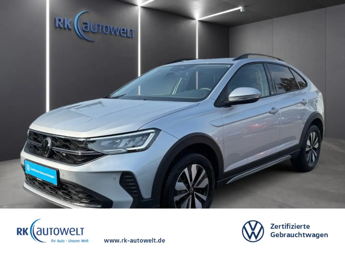 Volkswagen Taigo Move 1.0 TSI Apple CarPlay DAB Silber - 1