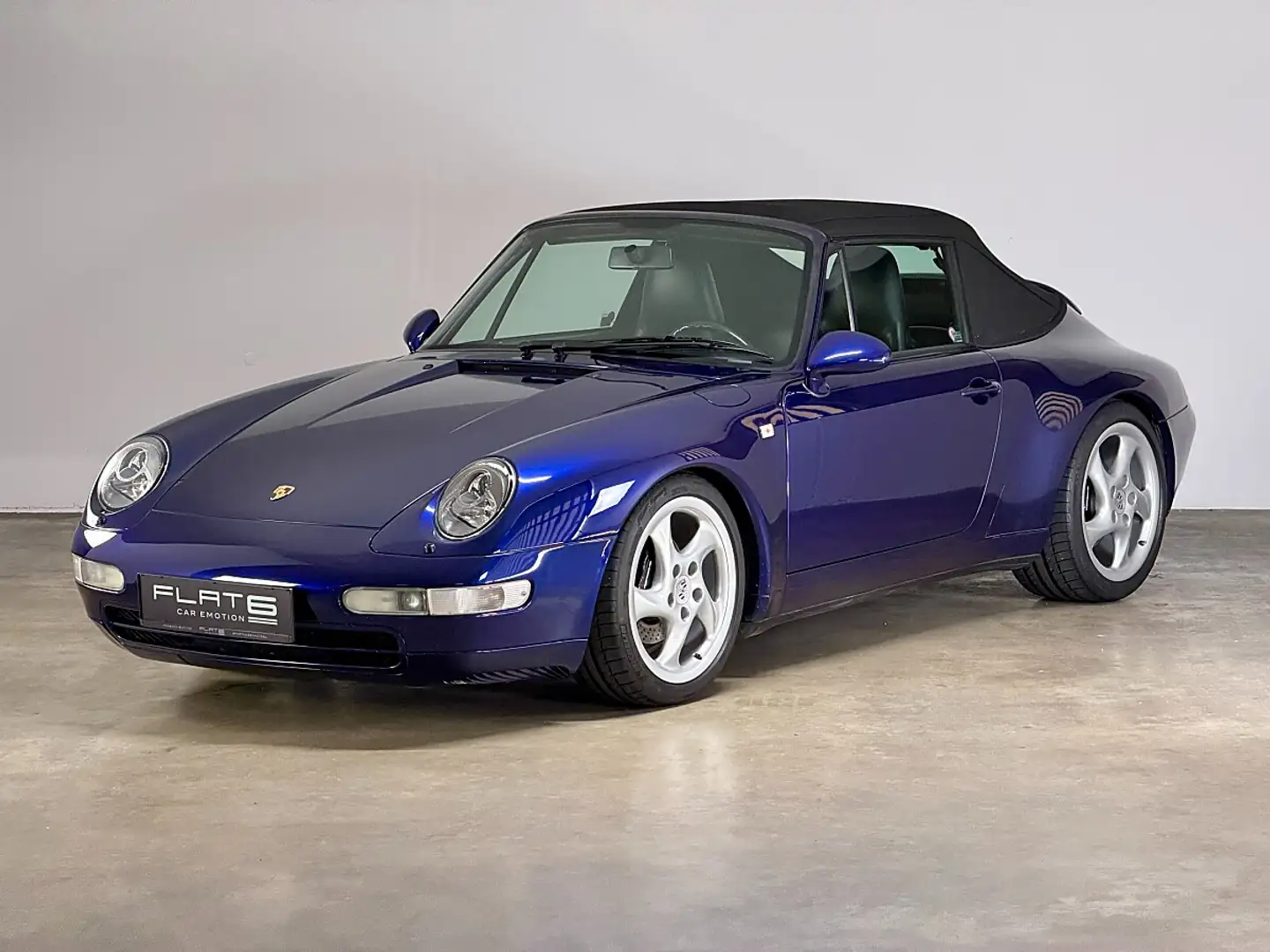 Porsche 993 911 993 Carrera 2 Cabrio X51 Handschalter Blau - 2