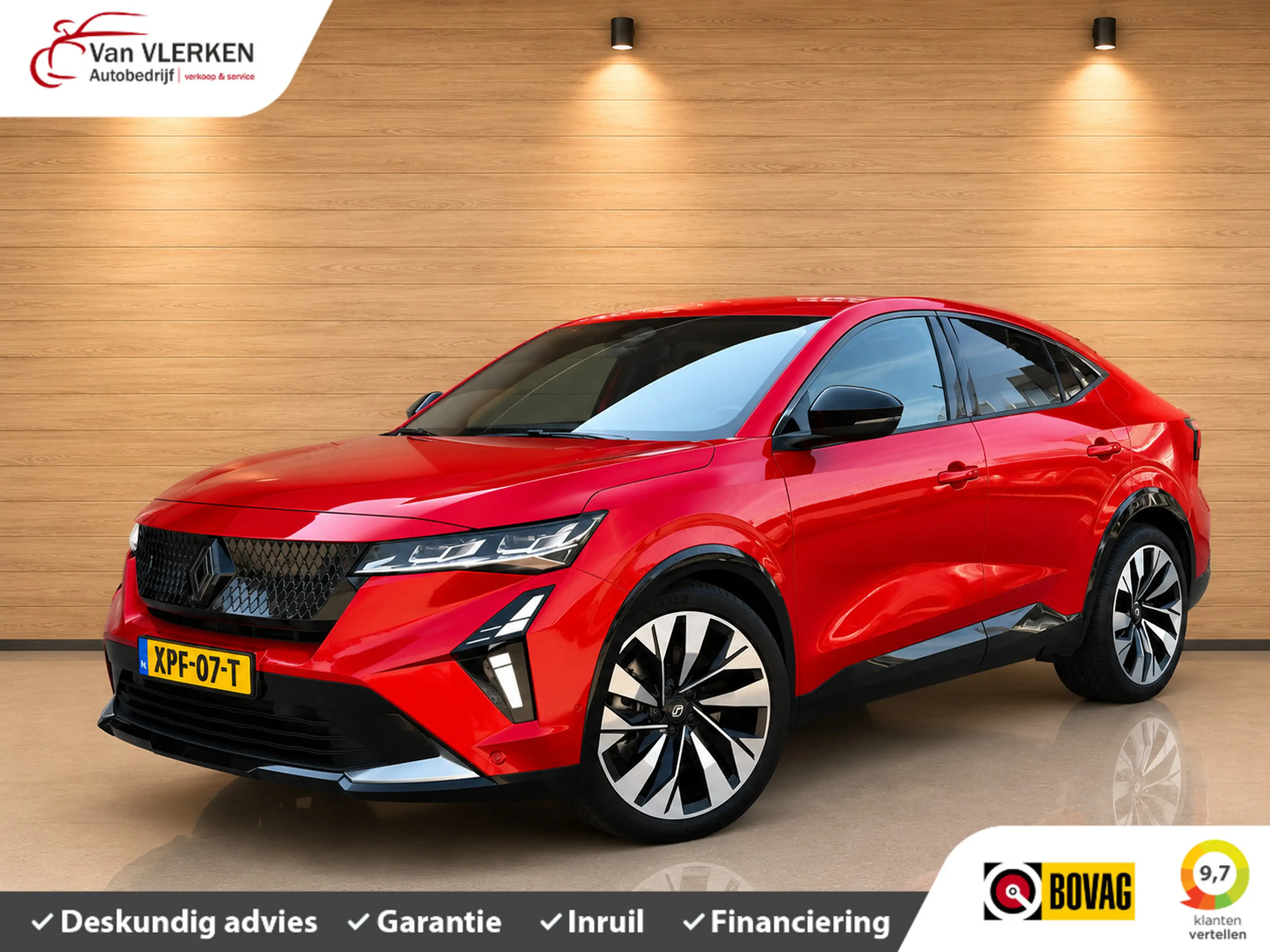 Renault Rafale 1.2 E-Tech full hybrid 200 techno ACHTERASBESTURIN