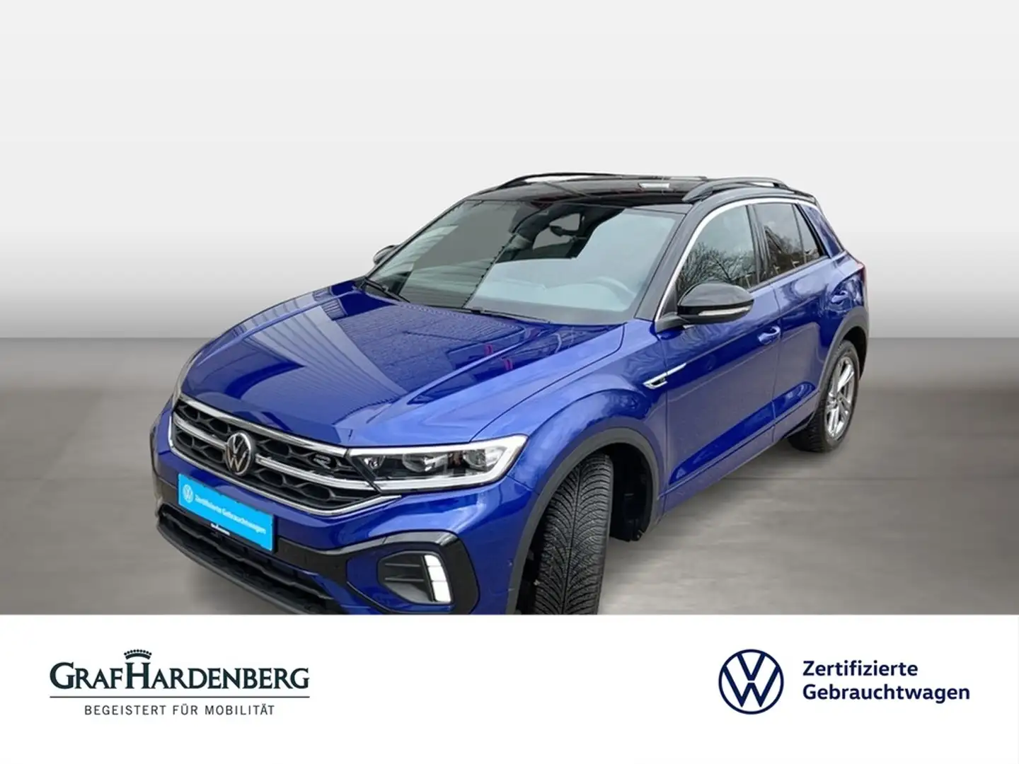 Volkswagen T-Roc R-Line 1.5 TSI DSG Navi MatrixLED Blau - 1