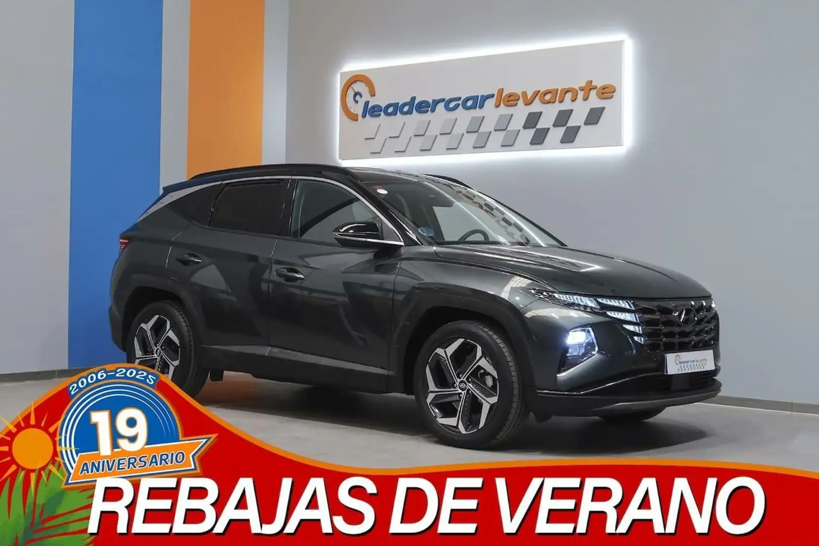Hyundai TUCSON 1.6 TGDI HEV TECNO AUTO 230CV Gris - 1