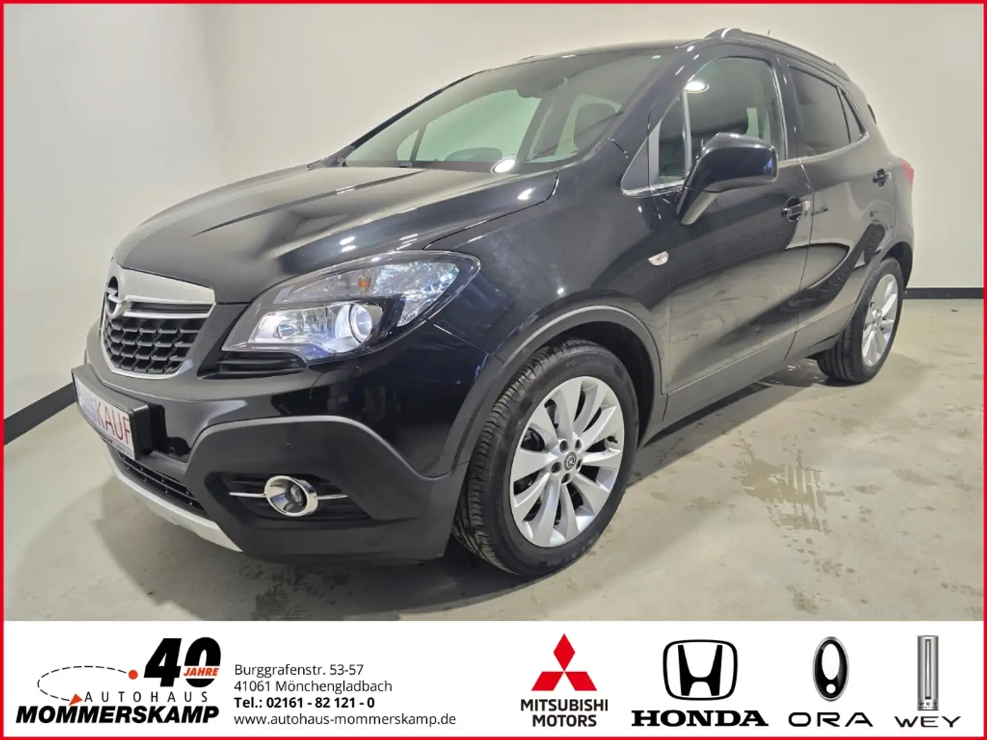 Opel Mokka Innovation+SitzHZG+LenkradHZG+Rückfahrkamera+Klima Schwarz - 1
