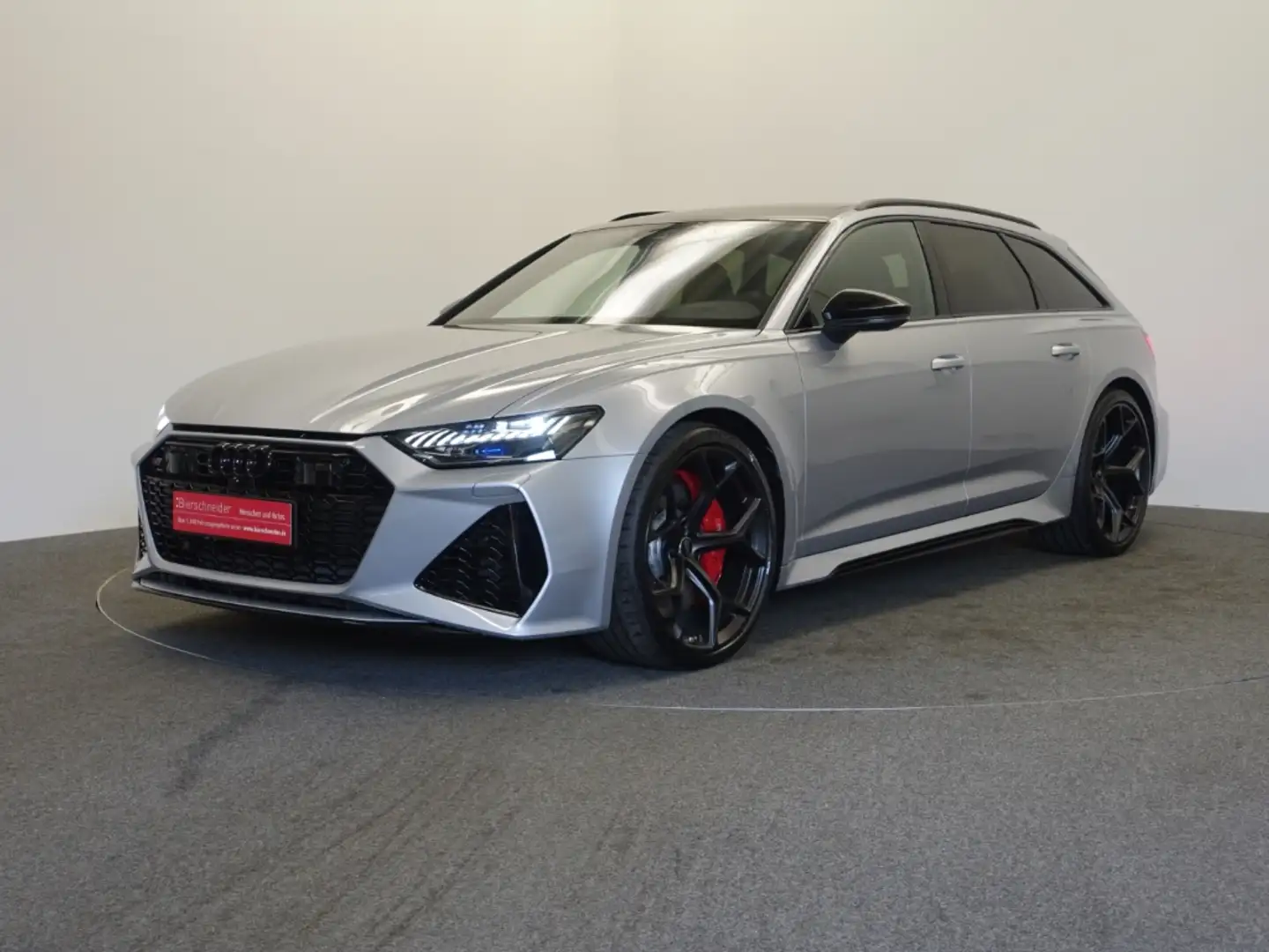 Audi RS6 Avant performance PANO AHK HEADUP B&O ASSISTENZ LA Plateado - 1