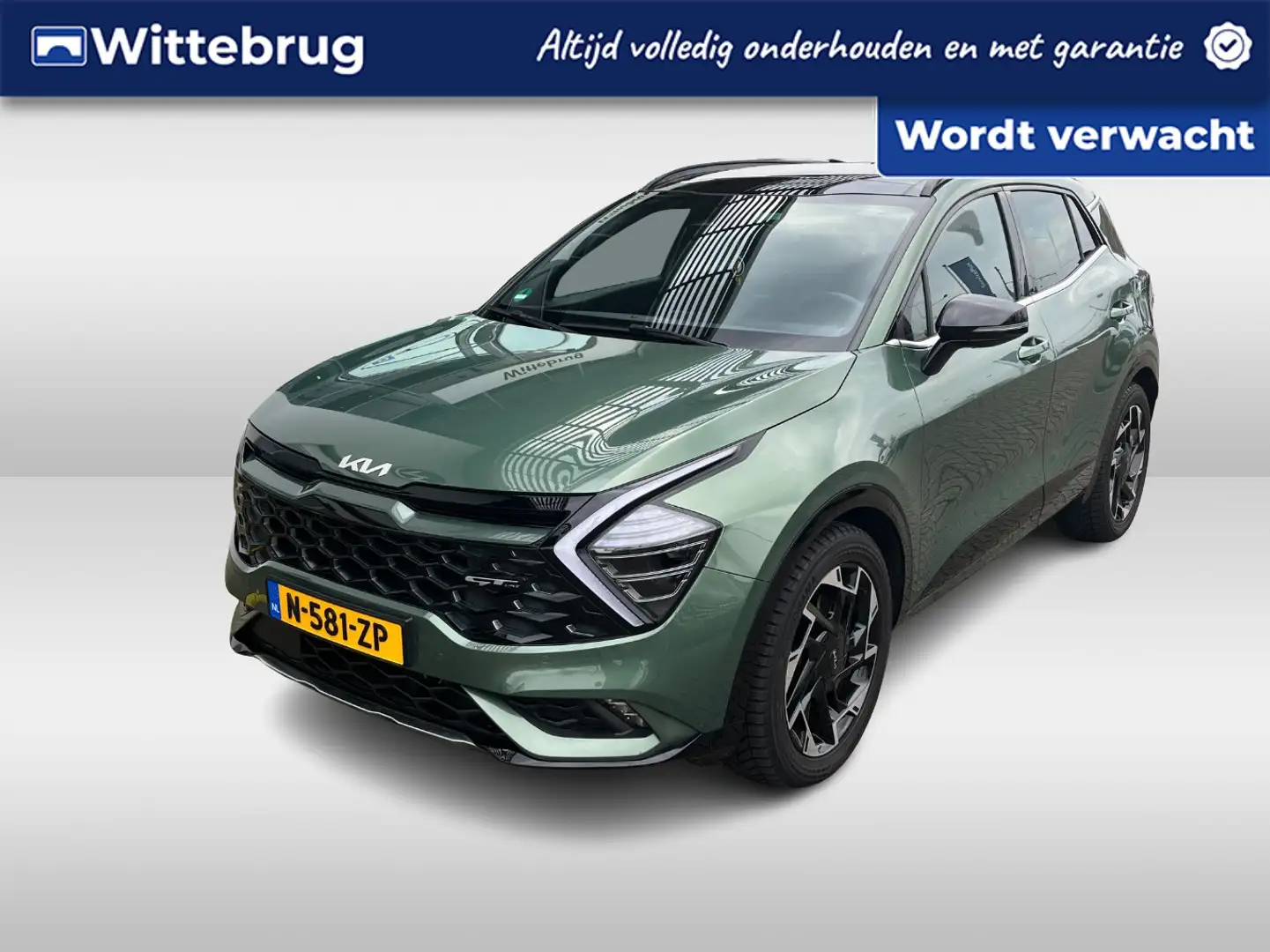 Kia Sportage 1.6 T-GDi Hybrid GT-Line Groen - 1