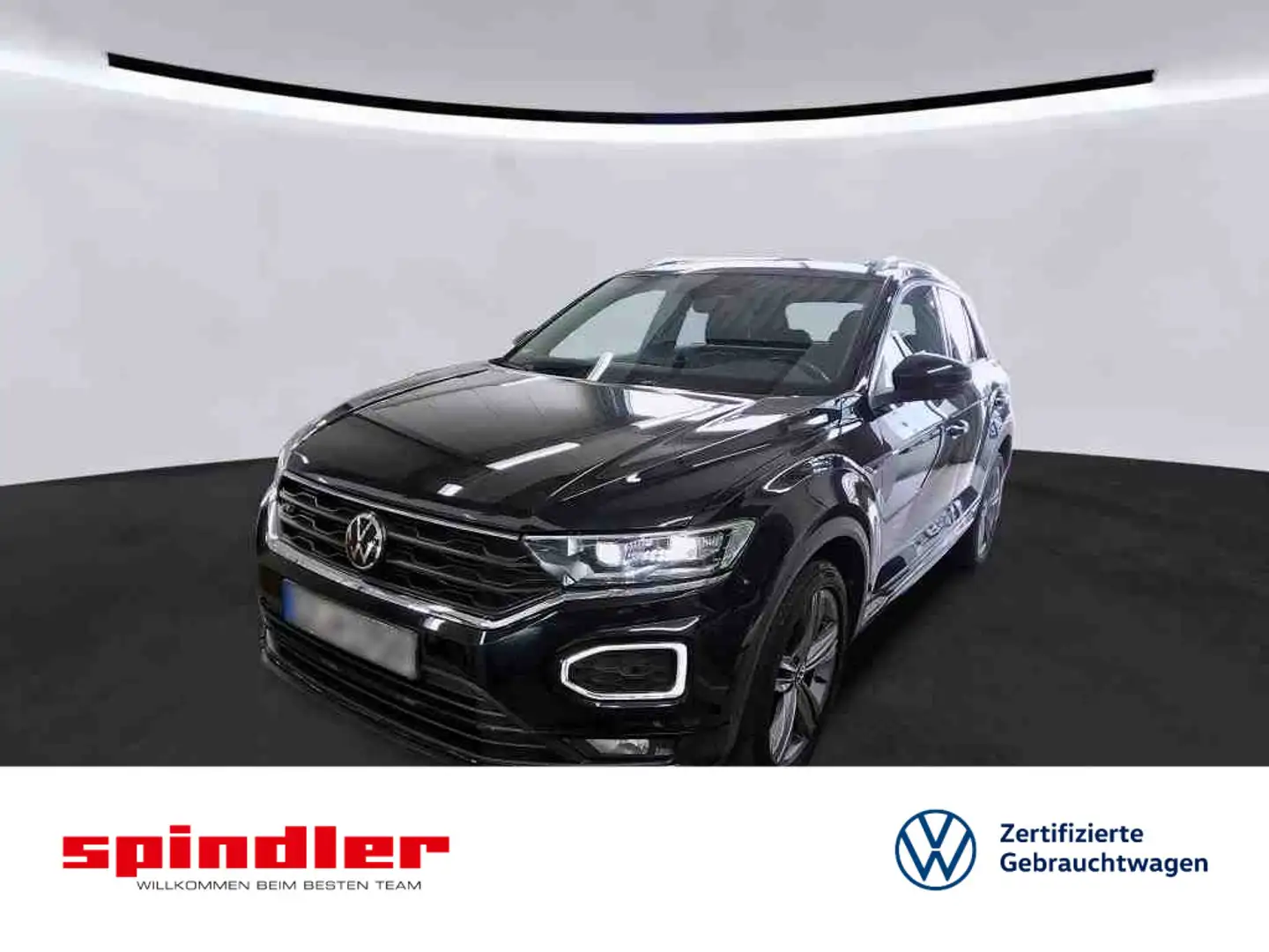 Volkswagen T-Roc Sport 1.5 TSI / Navi, R-Line Ext, LED, RFK Schwarz - 1
