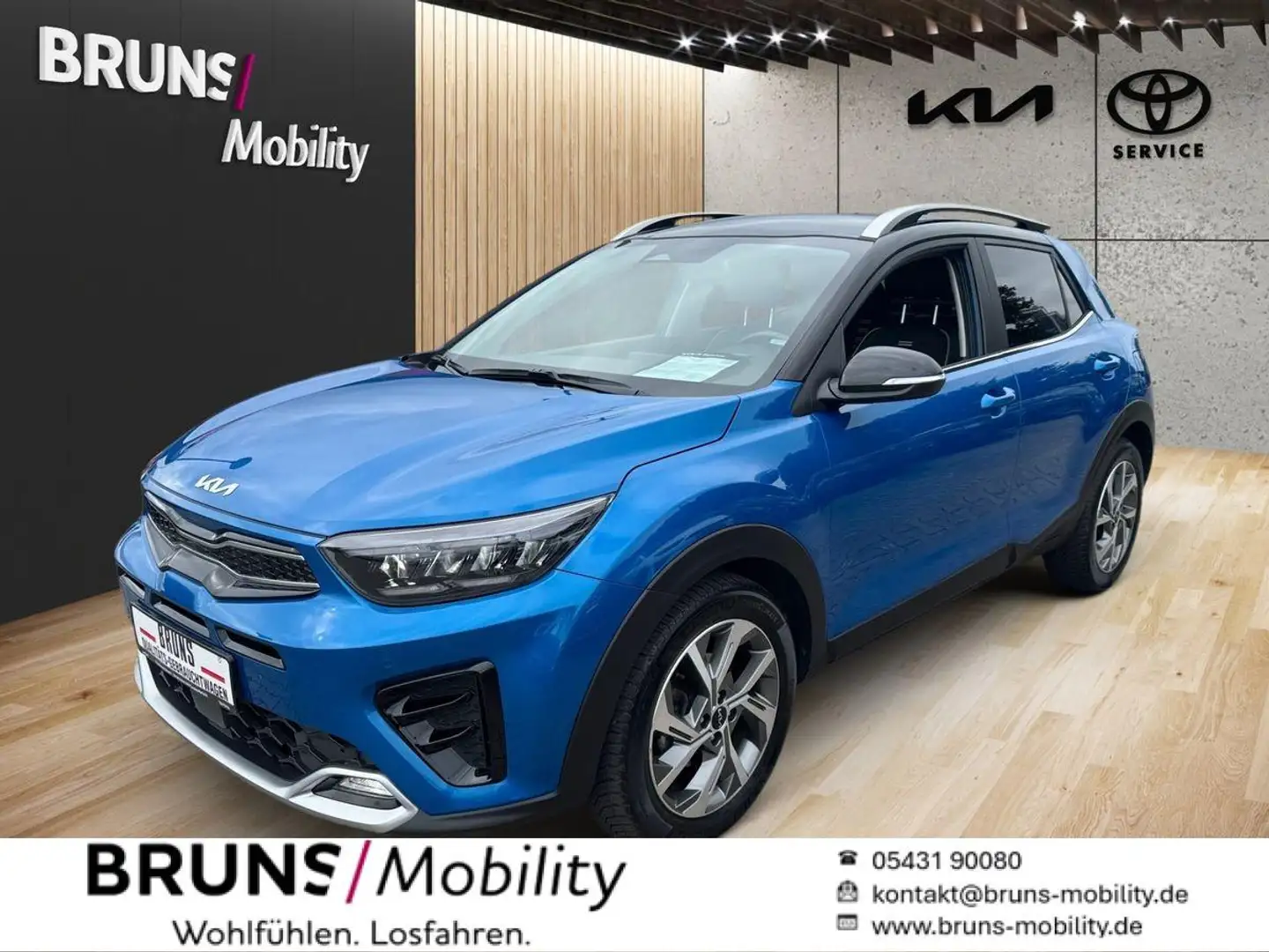 Kia Stonic 1.0 GT-Line DCT Albastru - 1