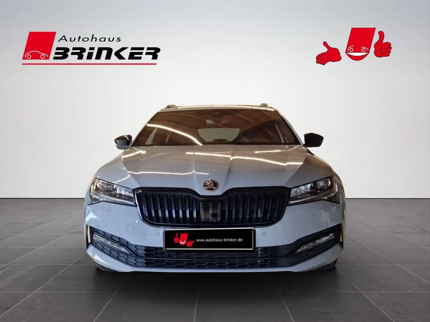 Skoda Superb 2.0 TDI DSG 4x4 2.0 TDI Dig. Cockpit Andro Grijs - 2