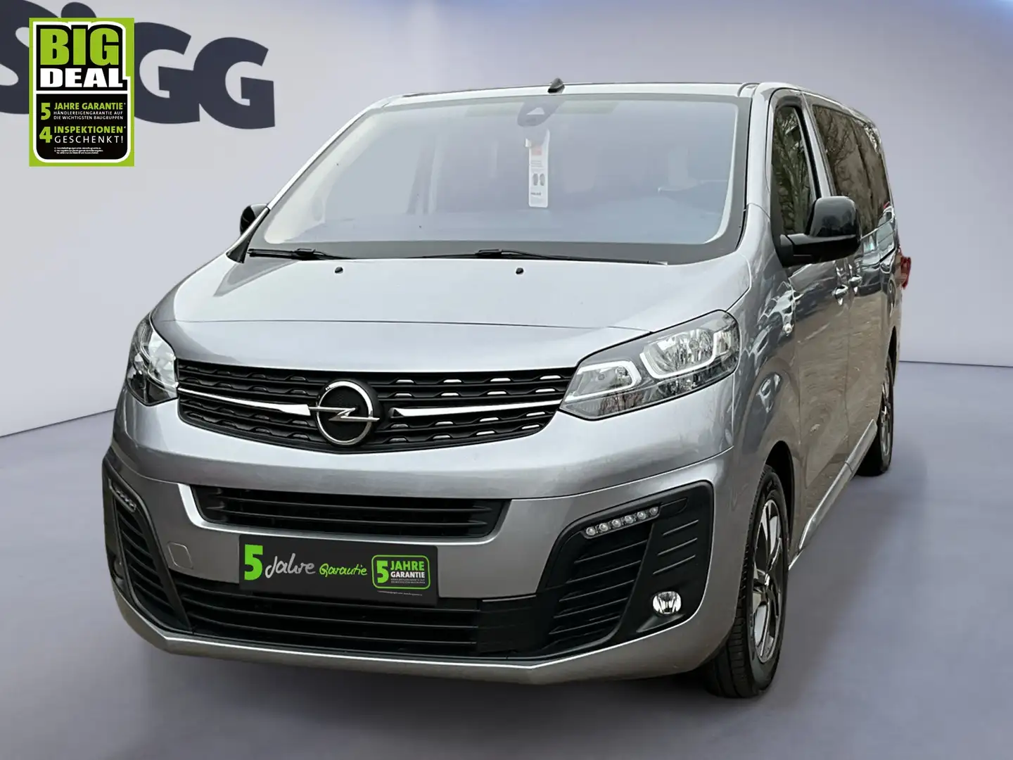 Opel Zafira Life 2.0  (Länge 3) Edition Klimaautomatik Gris - 2