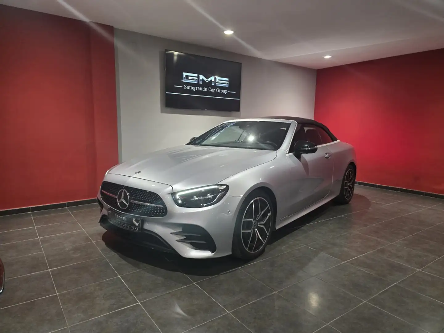 Mercedes-Benz E 220 Cabrio 220d 9G-Tronic Argento - 2