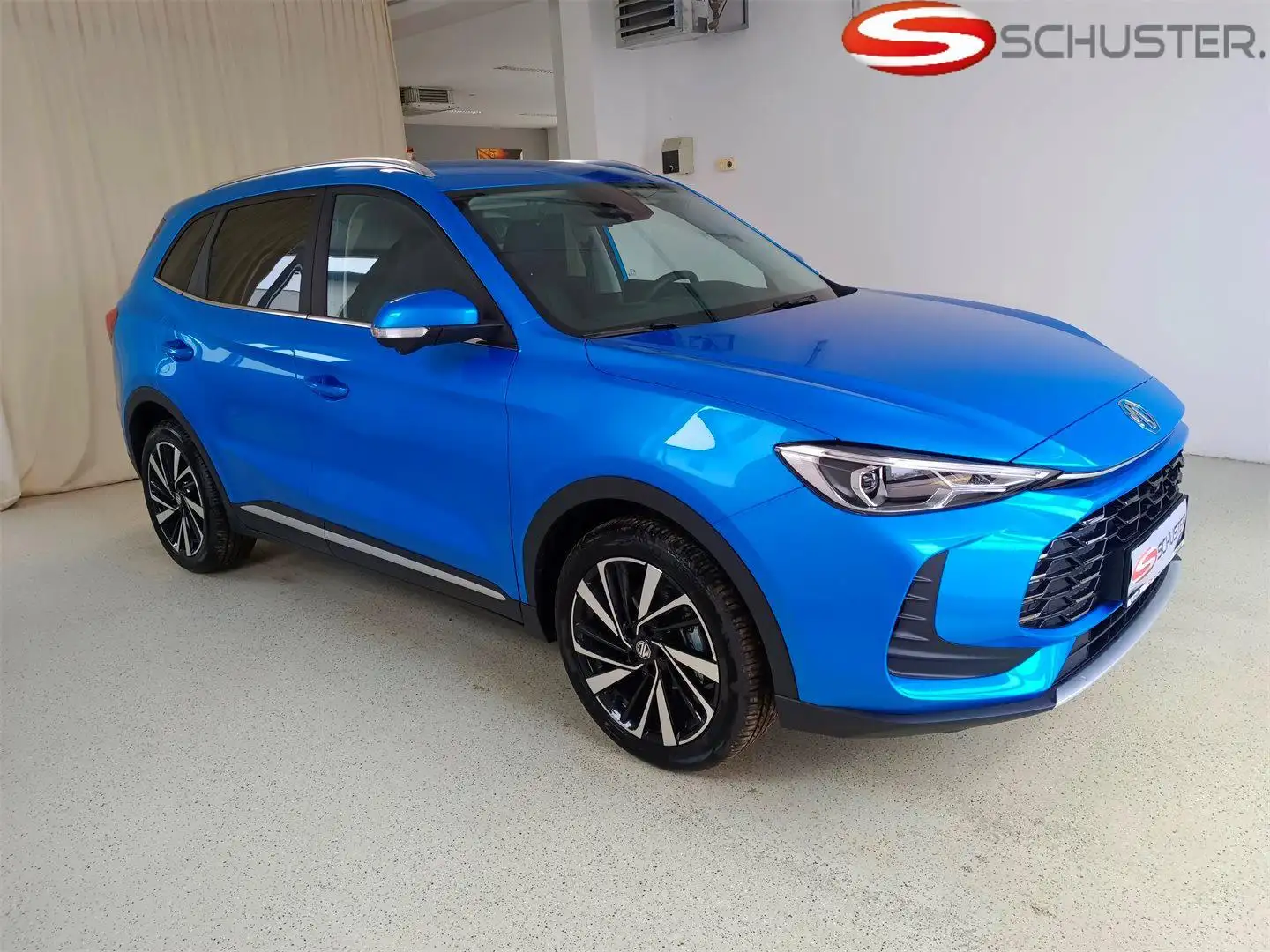 MG ZS HEV+ Hybrid Luxury Blau - 1