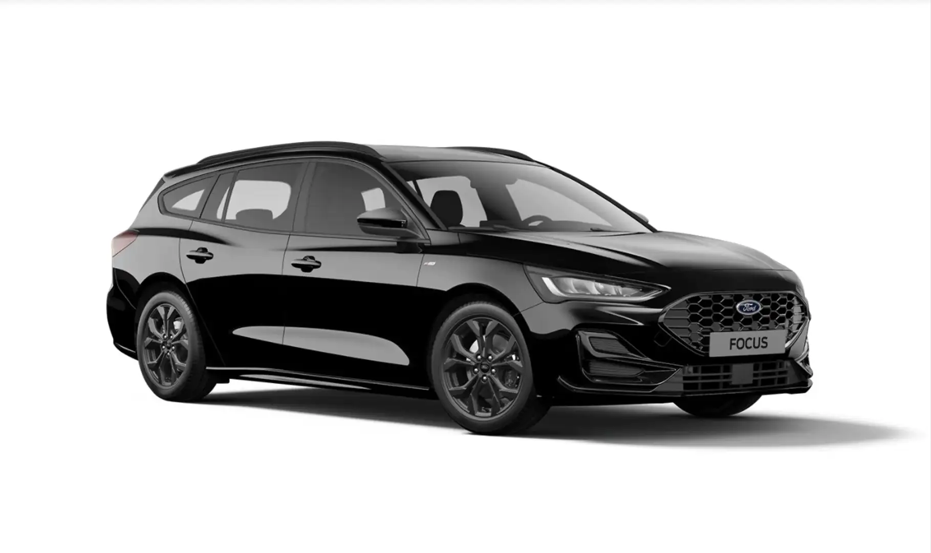 Ford Focus ST-Line Turnier 1.0 IACC*BLIS*NAV*CAM*SHZ Nero - 2