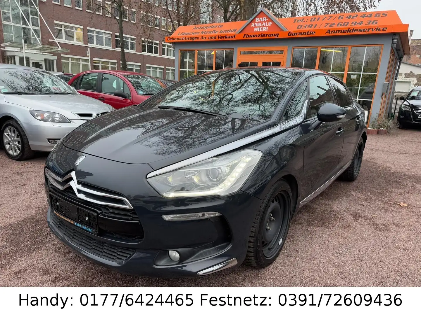 Citroen DS5 THP AUTOMATIK/KLIMA/4xel.FH/PDC/ Grau - 1