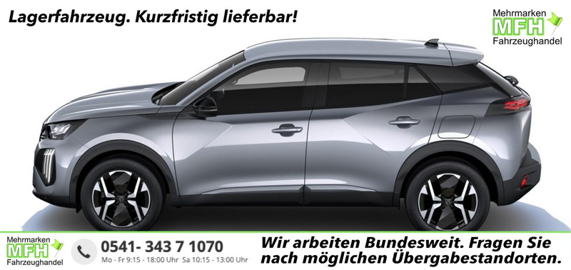 Peugeot 2008 Allure Hybrid Nav ACC 360° CarP Keyl BT SHZ 74 ...