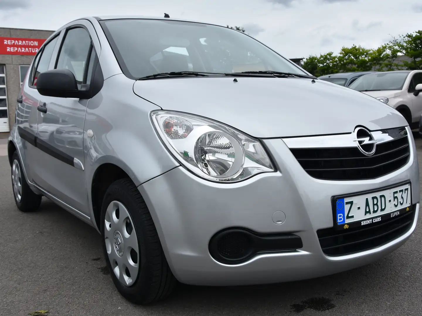 Opel Agila 1.0i* 10000 KM* 1ER PROP* VENTE GARANTIE 1 AN ! Argent - 2