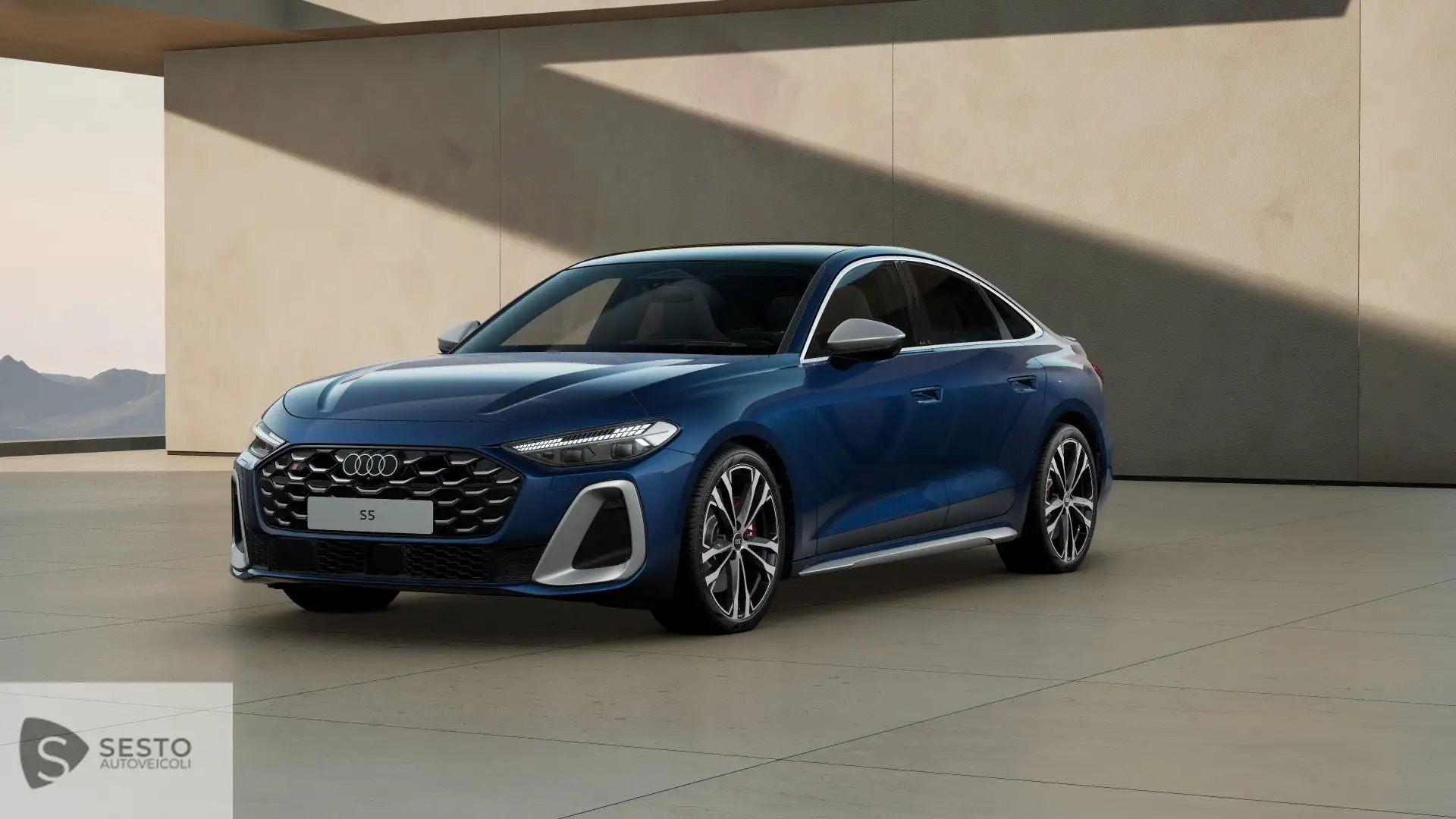 Audi A5 S5 Launch edition S TFSI 270 kW S tronic Bleu - 1