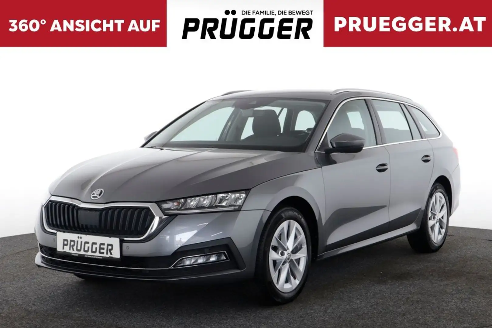 Skoda Octavia Combi 2,0 TDI DSG STYLE 150PS NAVI LED VIRTUAL Grau - 1