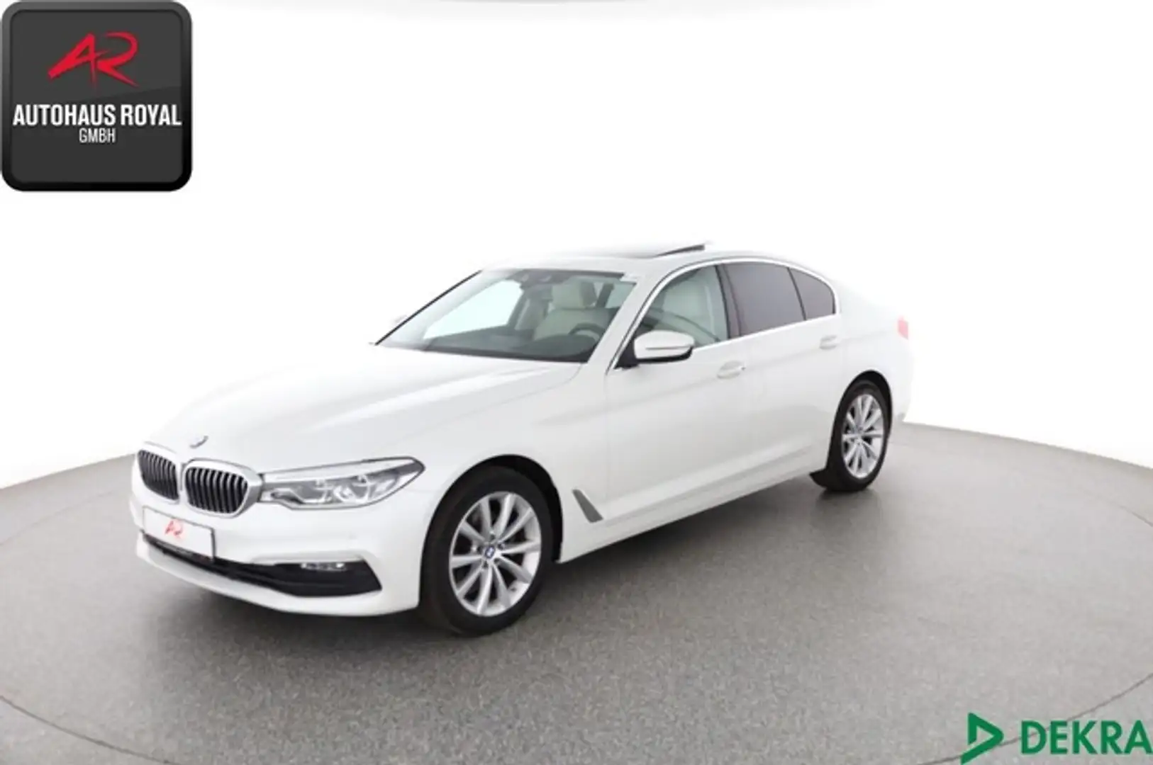 BMW 520 d HUD,STANDHEIZ,SITZKLIMA,MEMORY,SOFTCLOSE Weiß - 1