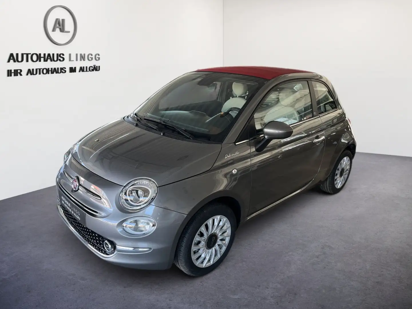 Fiat 500C 1.0 DOLCEVITA Hybrid/PDC H/15Z/KLIMA-AUTO/ Grau - 1