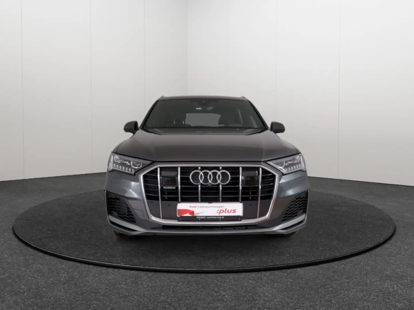 Audi Q7 55TFSIe quattro S line Matrix AHK Navi HUD SHZ ACC Grau - 2