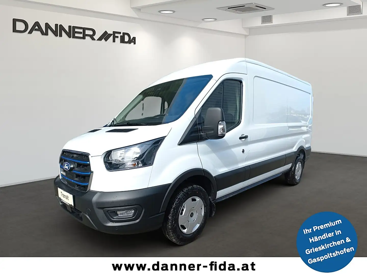 Ford E-Transit E-Transit Kasten 269PS  89kWh/198kW L3H2 350 Tr... Weiß - 1