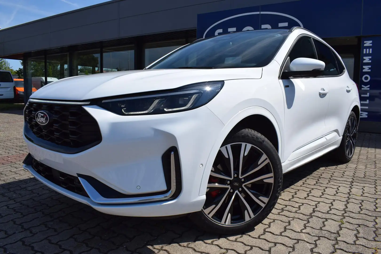 Ford Kuga FHEV Hybrid ST-Line X 4x4 Vollausstattung Blanco - 1